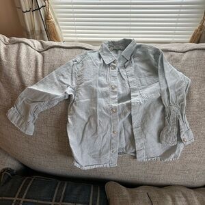 H&m Toddler Boys Long Sleeve Shirt Size 4T